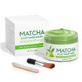 OEM Antioxidant Detox Deep Cleansing & Moisturizing Matcha Green Tea Clay Face Mask